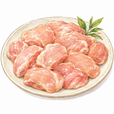 35. とりにく（とり肉）— daging ayam