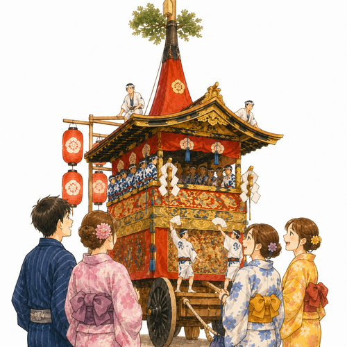 49. 祇園祭（ぎおんまつり）— Perayaan Gion.png