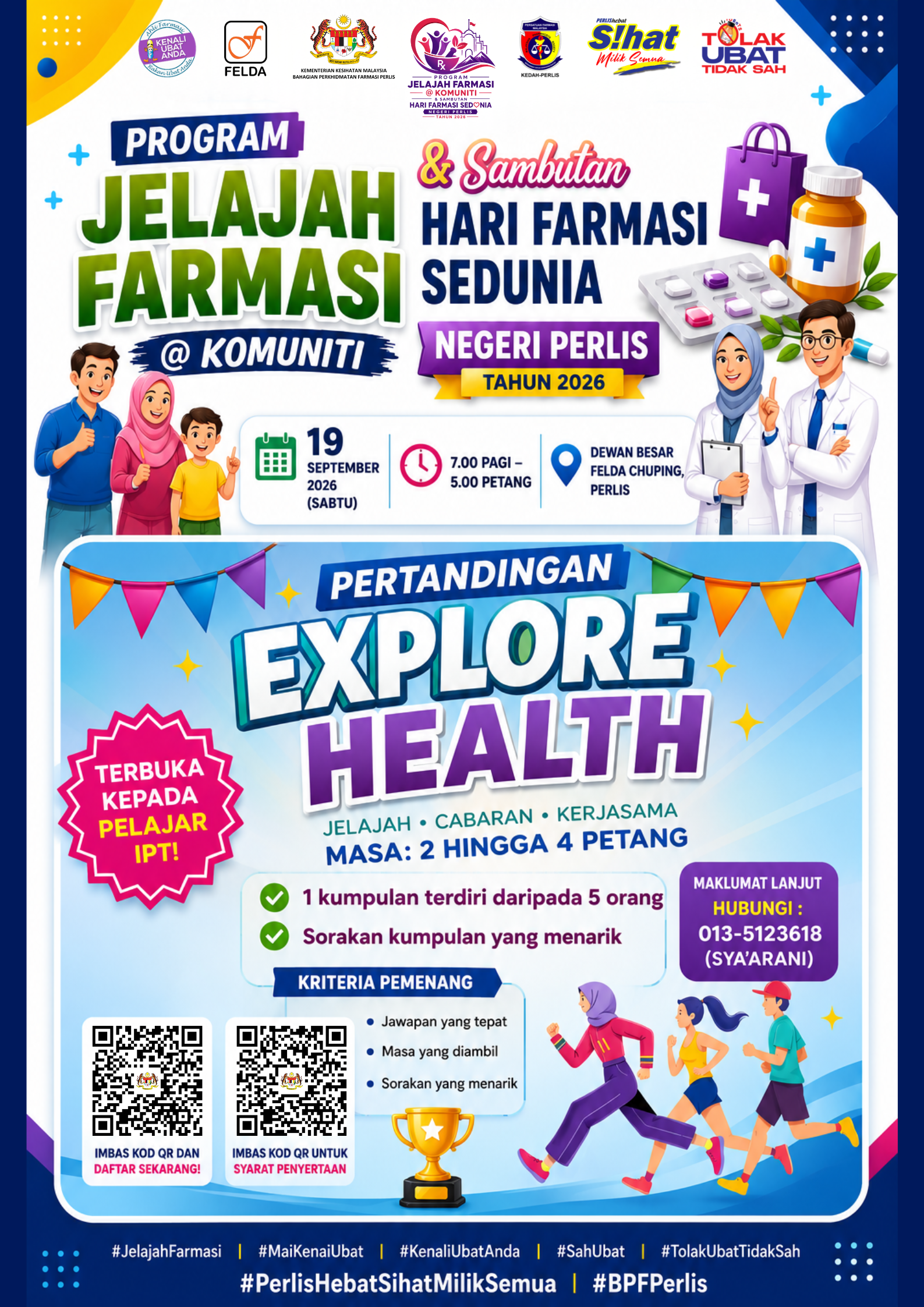 Poster Pertandingan Explore Health