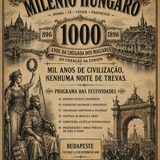 Cartaz milênio húngaro