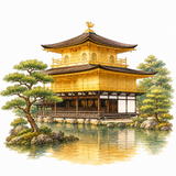 3. 鹿苑寺（ろくおんじ）— Kuil Rokuonji