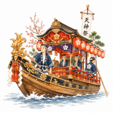 10. 天神祭（てんじんまつり）— Festival Tenjin