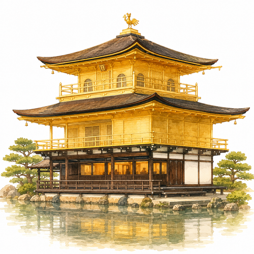 5. 金閣（きんかく）— Paviliun Emas.png