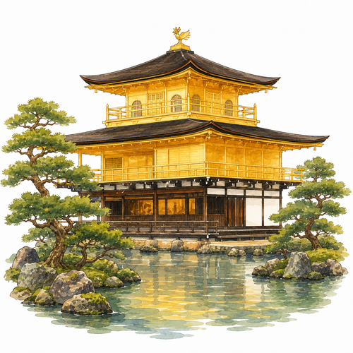 4. 金閣寺（きんかくじ）— Kuil Kinkakuji.png