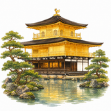 4. 金閣寺（きんかくじ）— Kuil Kinkakuji