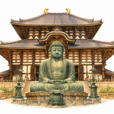 13. 東大寺・大仏（とうだいじ・だいぶつ）— Kuil Todaiji dan Patung Buddha Besar