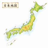 24. 日本地図（にほんちず）— peta Jepang