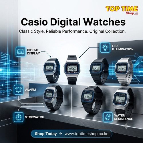 Casio Digital Watches | Original Casio Watches Kenya.jpg