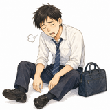 4. つかれます（疲れます）— lelah