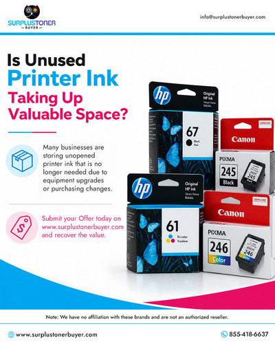 Is Unused Printer Ink Taking Up Valuable Space Surplus Toner Buyer.jpg