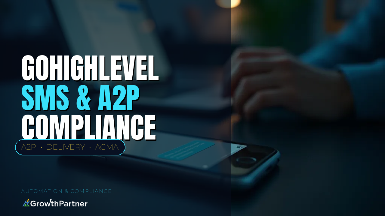 GoHighLevel SMS Compliance & A2P Registration: Getting Your Texts Delivered in Australia (2026) — HL Growth Partner, Dr Priya Jaganathan