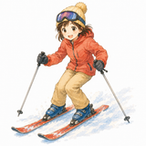 18. スキー — ski