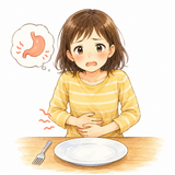 25. おなかがすきます — lapar