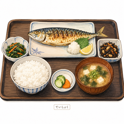 28. 定食（ていしょく）— menu paket makanan paket.png