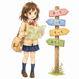 23. どこか — suatu tempat