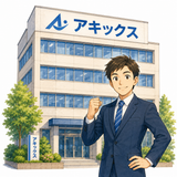 33. アキックス — perusahaan fiksi