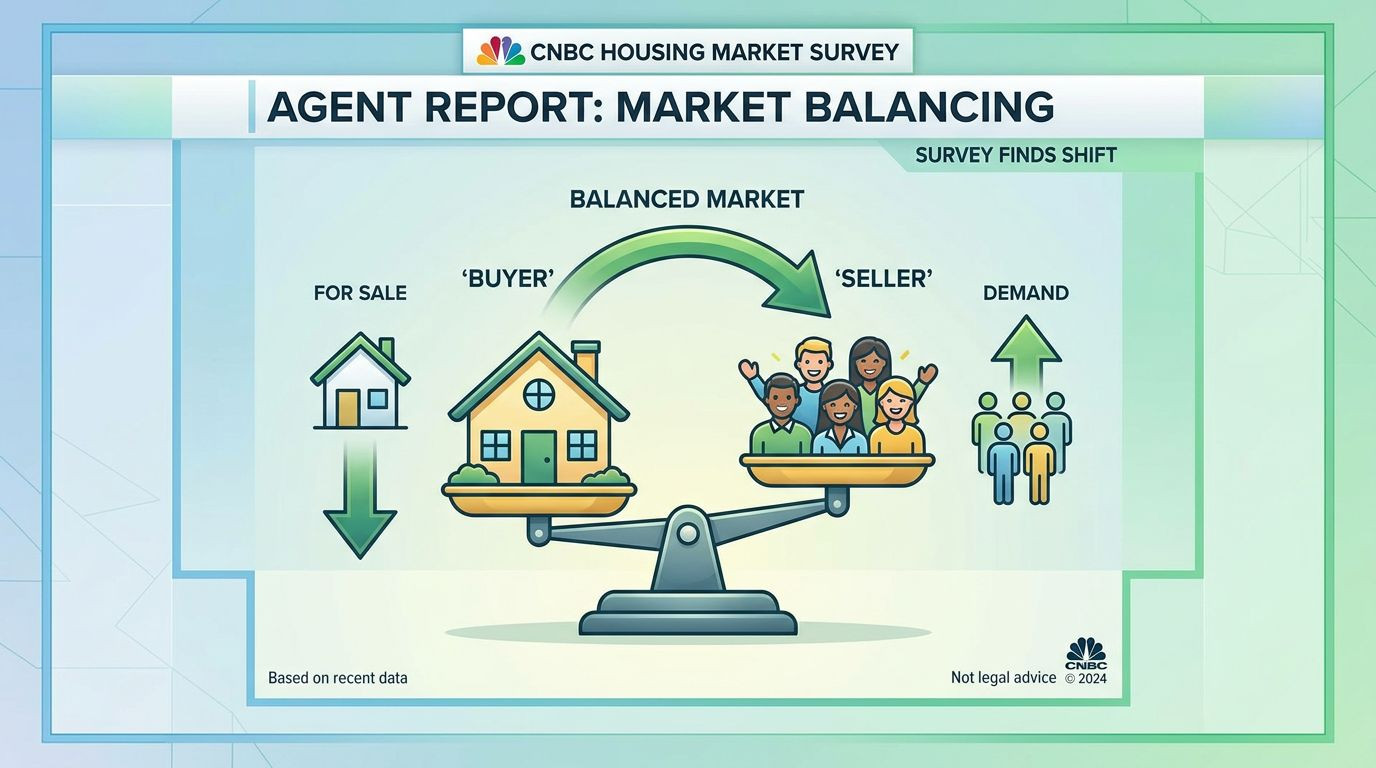 Housing Shift: Agents See Market Equilibrium