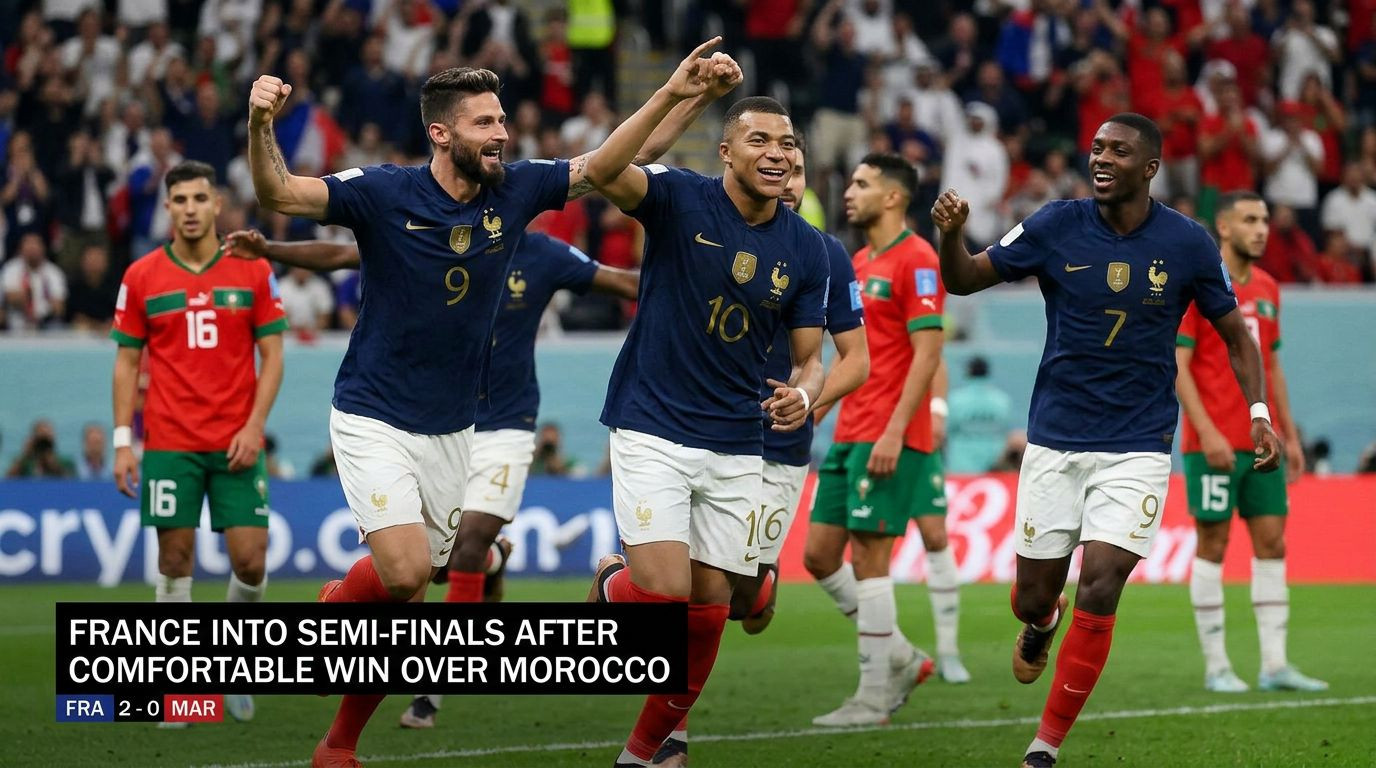 Les Bleus March On