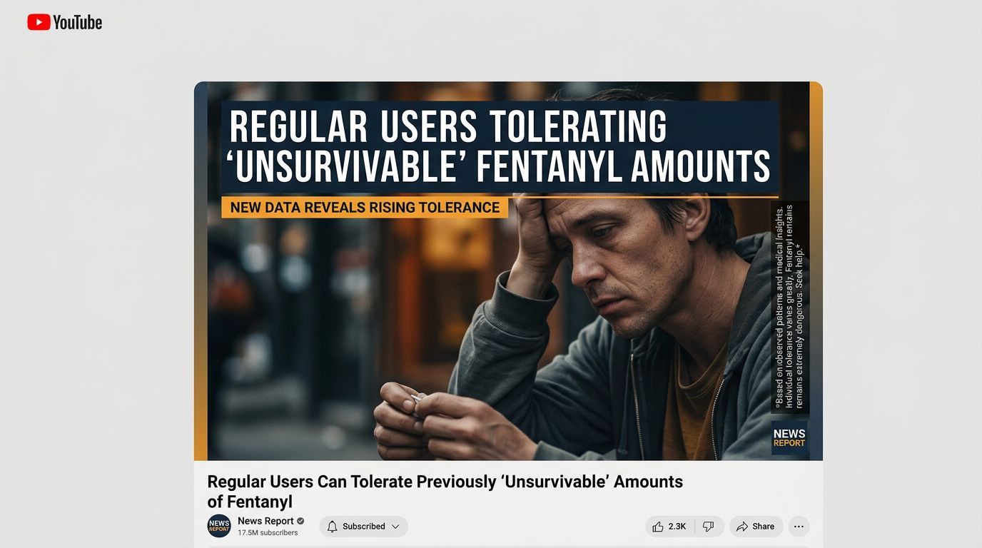 Fentanyl Tolerance Crisis Escalates Globally