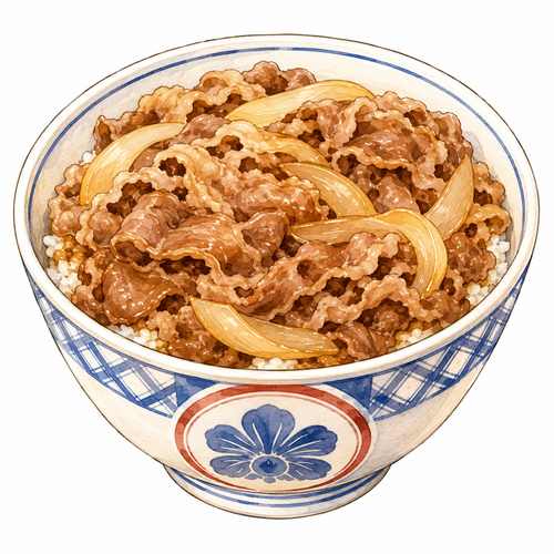 6. 牛どん（ぎゅうどん）— nasi dengan daging sapi di atasnya.png