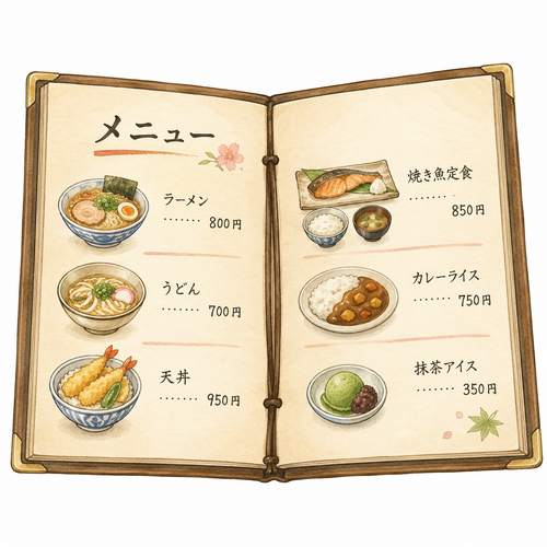1. メニュー — menu.png