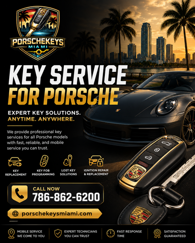 Key Service for Porsche Porsche Keys Miami Mobile Locksmith.png