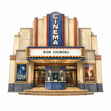 5. 映画館（えいがかん）— gedung bioskop