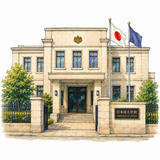 16. 大使館（たいしかん）— kedutaan besar