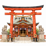 10. 神社（じんじゃ）— kuil Shinto