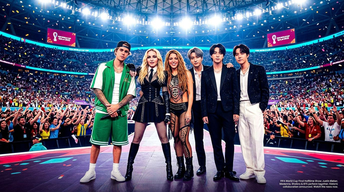 Global Icons Unite for World Cup Finale