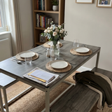 DHS Dining Table Set Room Save for Four-Seat Table And Bench Plan.png