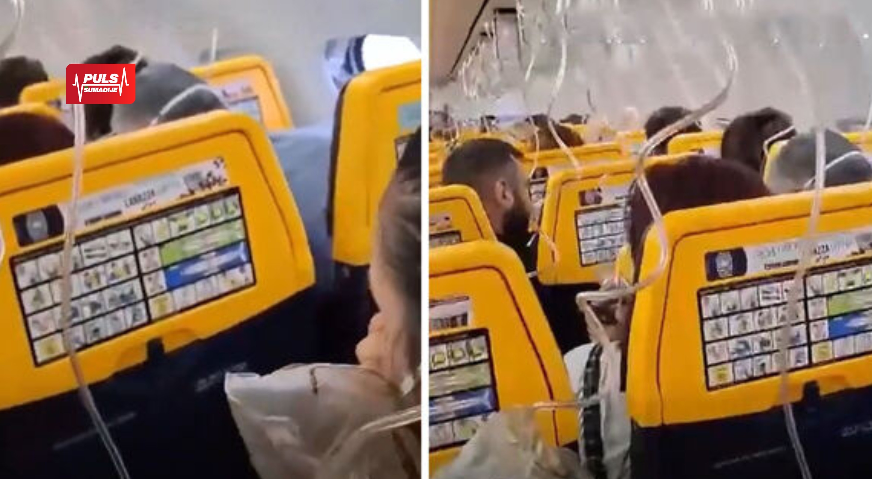 (VIDEO) SRBIN UMALO ISPAO IZ AVIONA! Jezive scene na nebu: Pukao prozor na letu iz Soluna, putnici ga VUKLI NAZAD, hitno prevezen u bolnicu