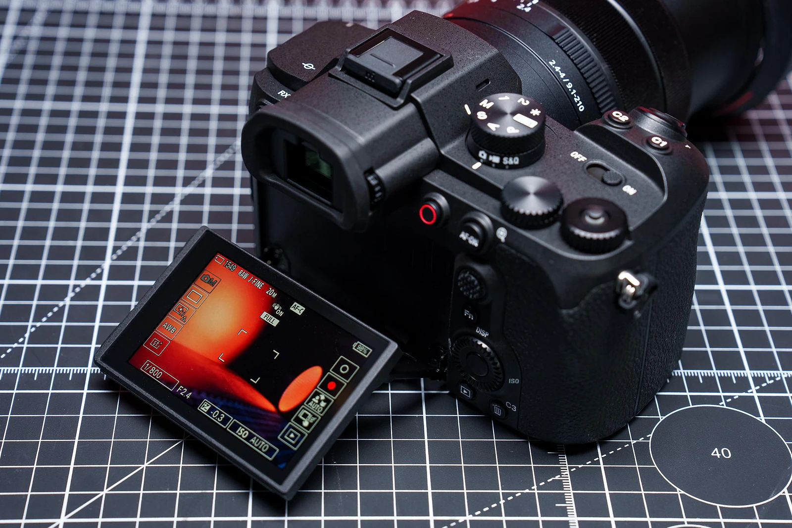<em>Even though the RX10 V has some decent video chops, its screen only tilts — prioritizing photo use.</em>