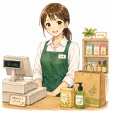 6. 店員（てんいん）— pegawai toko