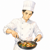 7. 調理師（ちょうりし）— tukang masak koki
