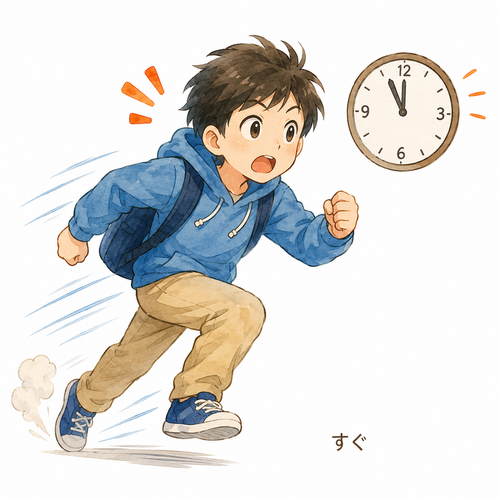 36. すぐ — segera langsung.png