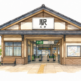 1. 駅（えき）— stasiun