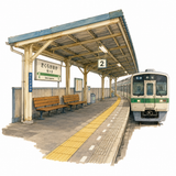 13. プラットホーム — peron