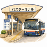 17. バスターミナル — terminal bus