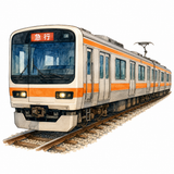 20. 特急（とっきゅう）— kereta api cepat limited express
