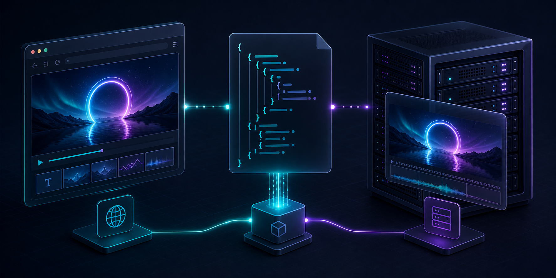 Browser and server rendering comparison