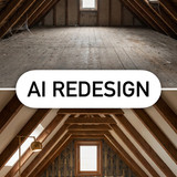 AI redesign attic lounge 202607101755