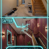 Entryway staircase Neo Deco foyer 202607101755