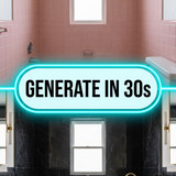 UI pill button GENERATE IN 202607101755