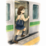 1. 乗ります（のります）— naik