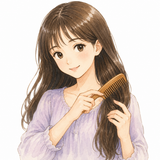 28. 髪（かみ）— rambut
