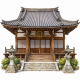 42. お寺（おてら）— wihara kuil Buddha