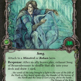 Song of Rememberance Front Face