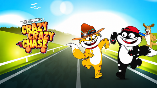 Atoz Cartoons Premium Honey Bunny In Crazy Crazy Chase.png