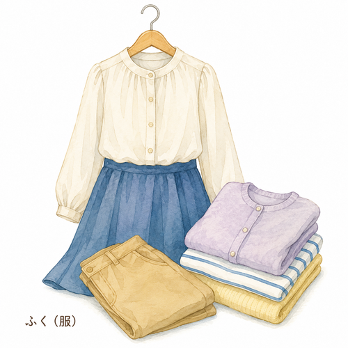 10. ふく（服）— baju.png